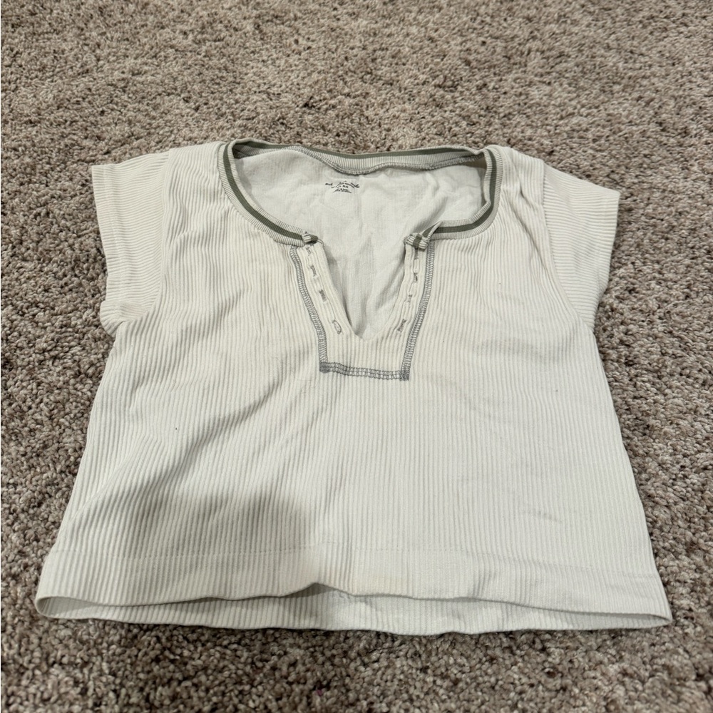 Urban Outfitters Go For Gold Top White